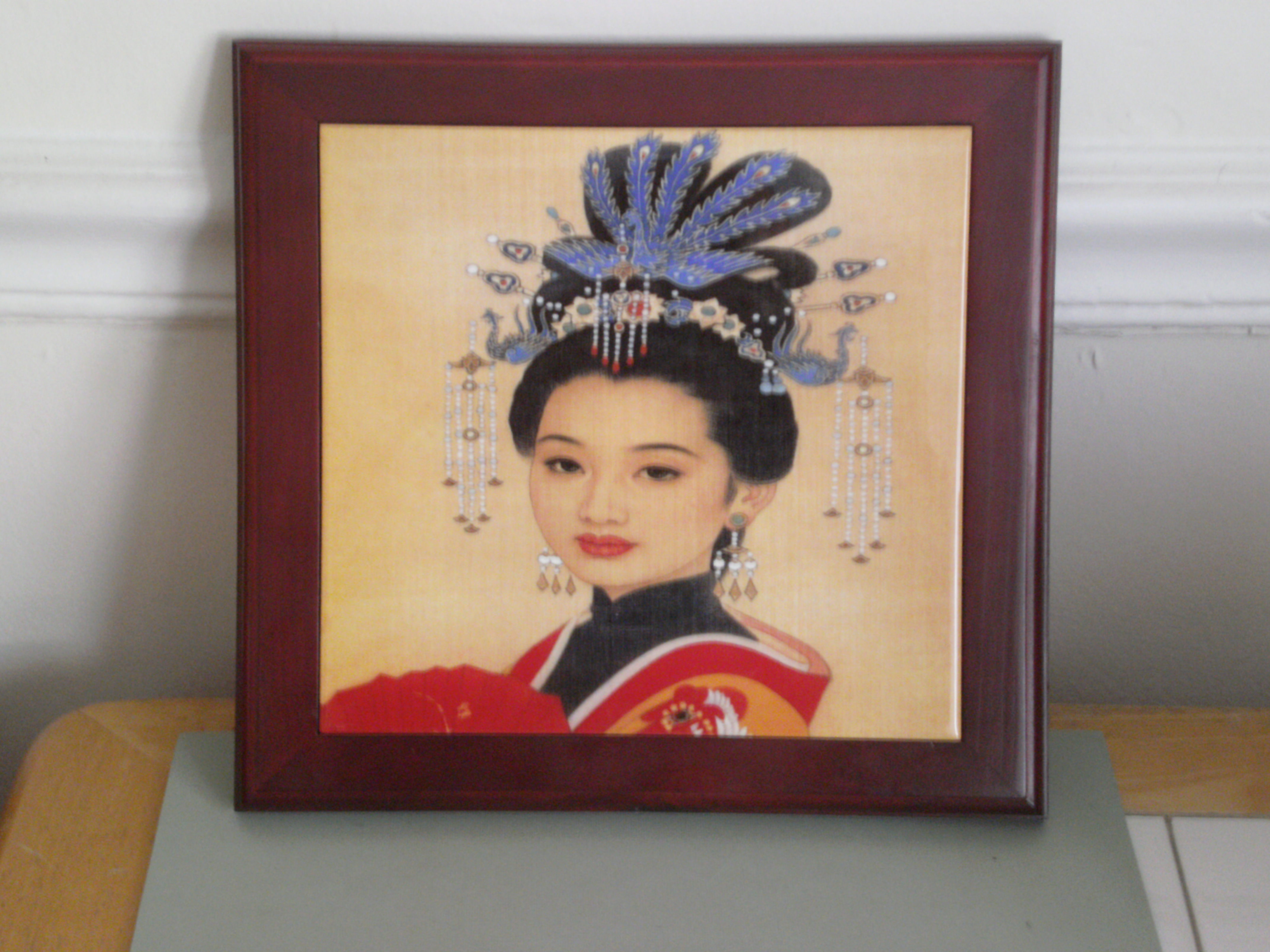 Asian Lady 1 made with sublimation printing